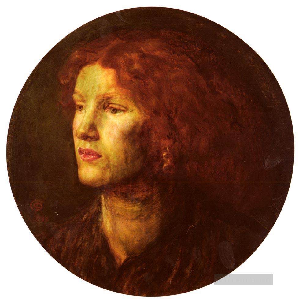 Charles Fanny Cornforth Präraffaeliten Bruderschaft Dante Gabriel Rossetti Ölgemälde